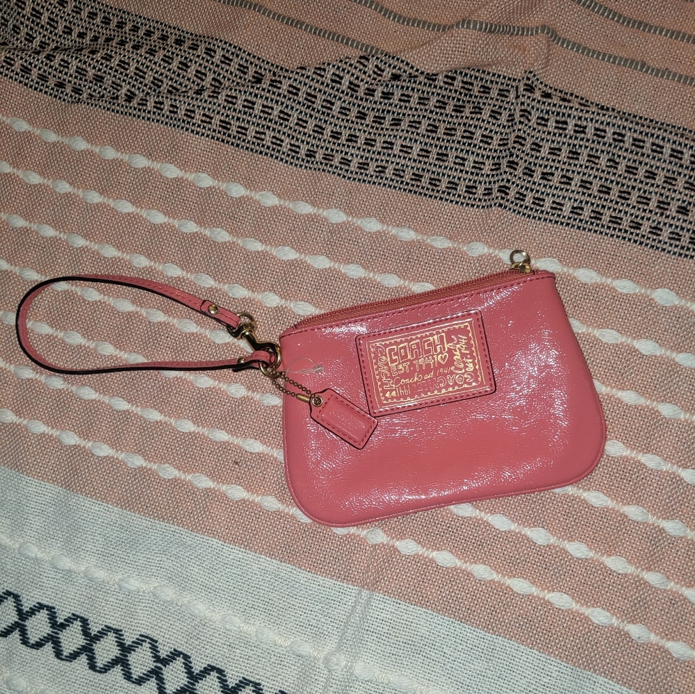 Coach wristlet